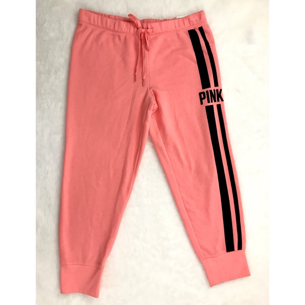 NWT Victorias Secret PINK Gym Pant Sweatpants - Picture 1 of 4